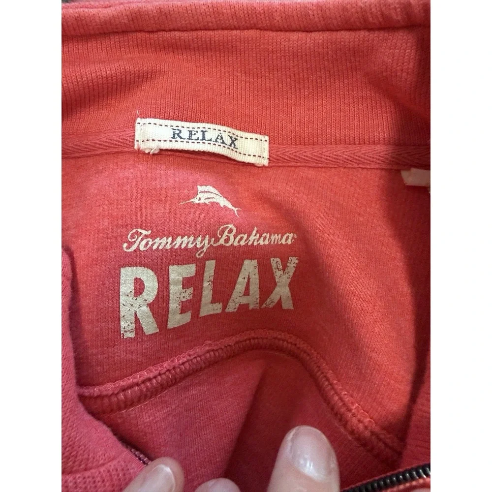 Men's Tommy Bahama Relax Quarter Zip Pullover Size XXL